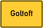 Place name sign Goltoft