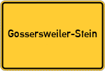 Place name sign Gossersweiler-Stein