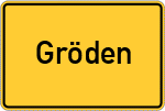 Place name sign Gröden