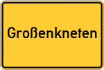Place name sign Großenkneten