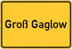 Place name sign Groß Gaglow