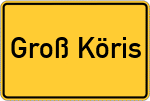 Place name sign Groß Köris