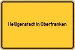 Place name sign Heiligenstadt in Oberfranken
