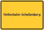 Place name sign Hellenhahn-Schellenberg