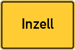 Place name sign Inzell
