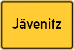 Place name sign Jävenitz