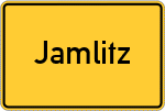 Place name sign Jamlitz