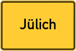 Place name sign Jülich