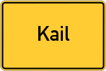 Place name sign Kail