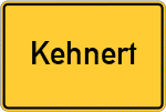 Place name sign Kehnert