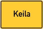Place name sign Keila
