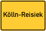 Place name sign Kölln-Reisiek