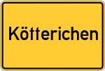 Place name sign Kötterichen