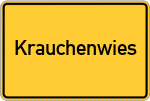 Place name sign Krauchenwies