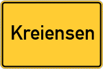 Place name sign Kreiensen