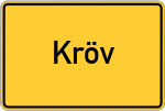 Place name sign Kröv
