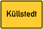 Place name sign Küllstedt