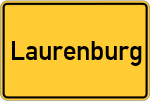 Place name sign Laurenburg