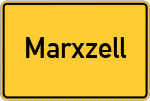 Place name sign Marxzell