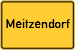 Place name sign Meitzendorf