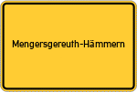 Place name sign Mengersgereuth-Hämmern