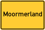Place name sign Moormerland