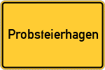 Place name sign Probsteierhagen