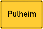 Place name sign Pulheim