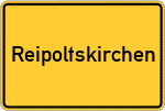 Place name sign Reipoltskirchen