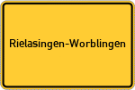 Place name sign Rielasingen-Worblingen