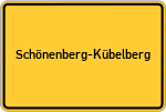 Place name sign Schönenberg-Kübelberg