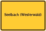 Place name sign Seelbach (Westerwald)