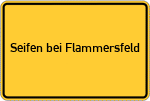 Place name sign Seifen bei Flammersfeld