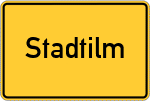 Place name sign Stadtilm
