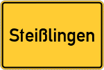 Place name sign Steißlingen