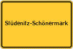 Place name sign Stüdenitz-Schönermark