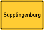 Place name sign Süpplingenburg
