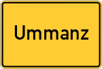 Place name sign Ummanz