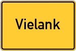 Place name sign Vielank
