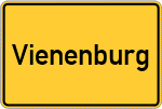 Place name sign Vienenburg