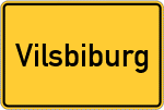 Place name sign Vilsbiburg