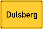 Place name sign Dulsberg