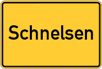 Place name sign Schnelsen
