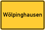 Place name sign Wölpinghausen