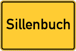 Place name sign Sillenbuch