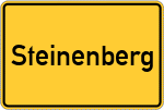 Place name sign Steinenberg
