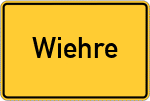 Place name sign Wiehre