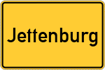 Place name sign Jettenburg