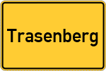 Place name sign Trasenberg