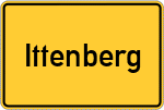 Place name sign Ittenberg